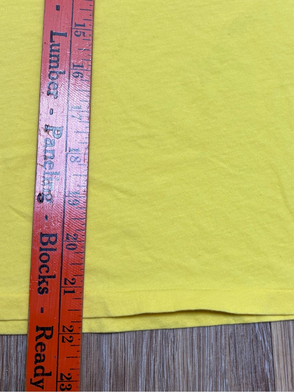 Polo by Ralph Lauren Bright Yellow Crewneck Tee with Blue Pony - Picture 3 of 6
